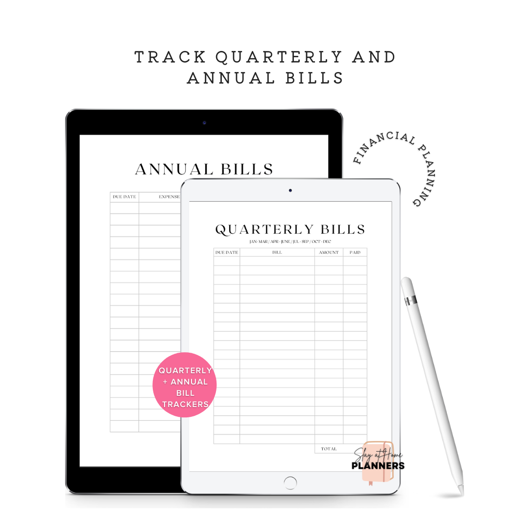 quarterly and annual bill trackers preview