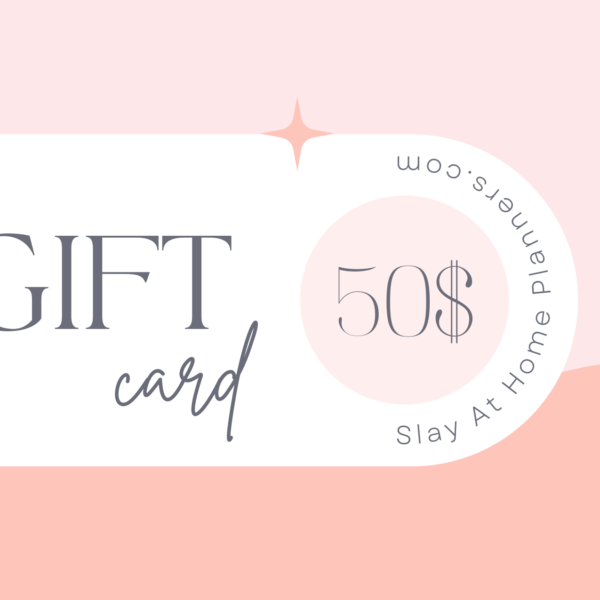 $50 Gift Card to Slay At Home Planners