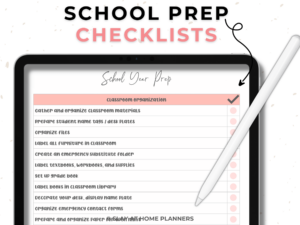 Teacher Inserts - Digital Planner Inserts - Slay At Home Planners