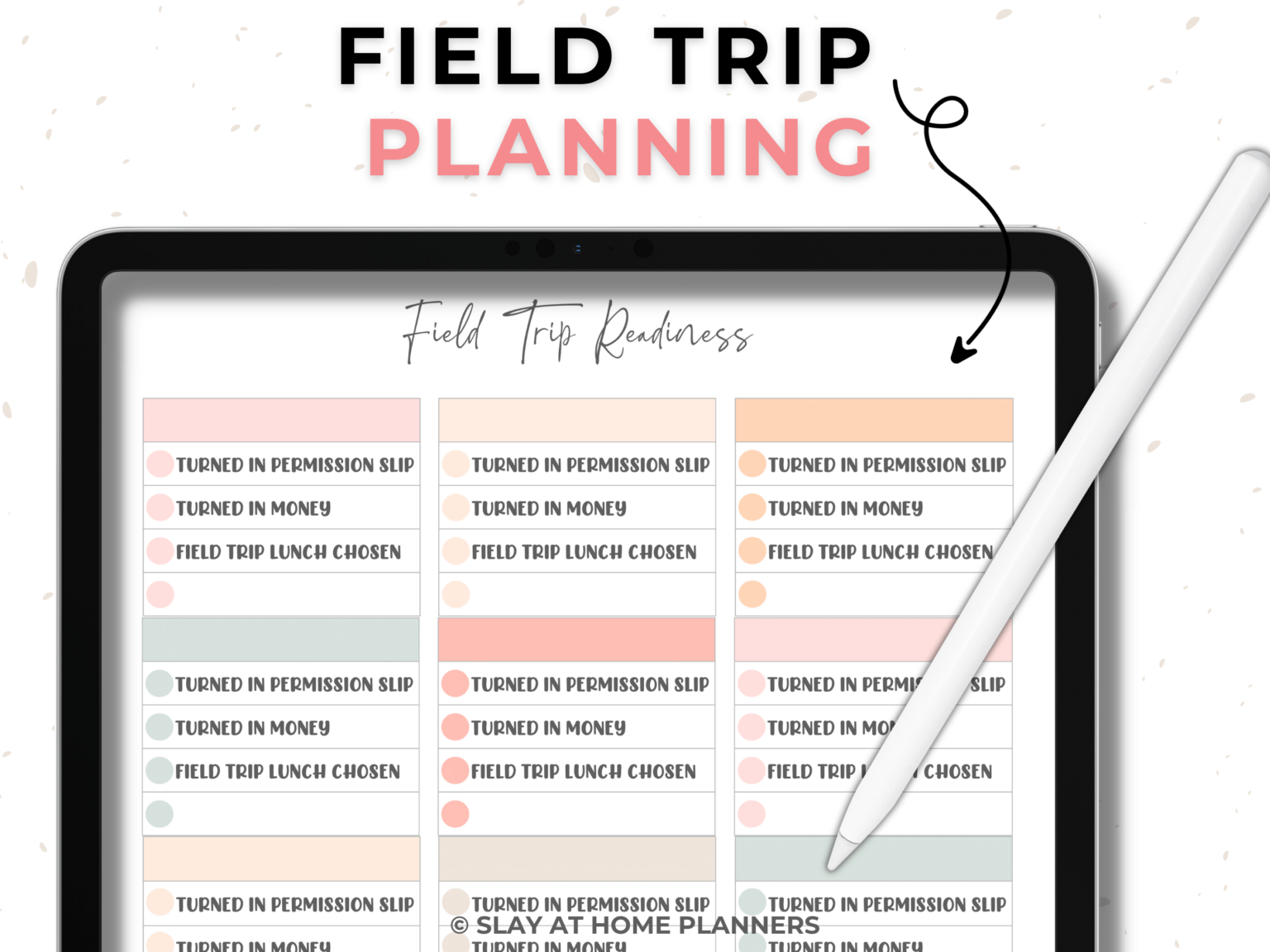 Teacher Inserts - Digital Planner Inserts - Slay At Home Planners