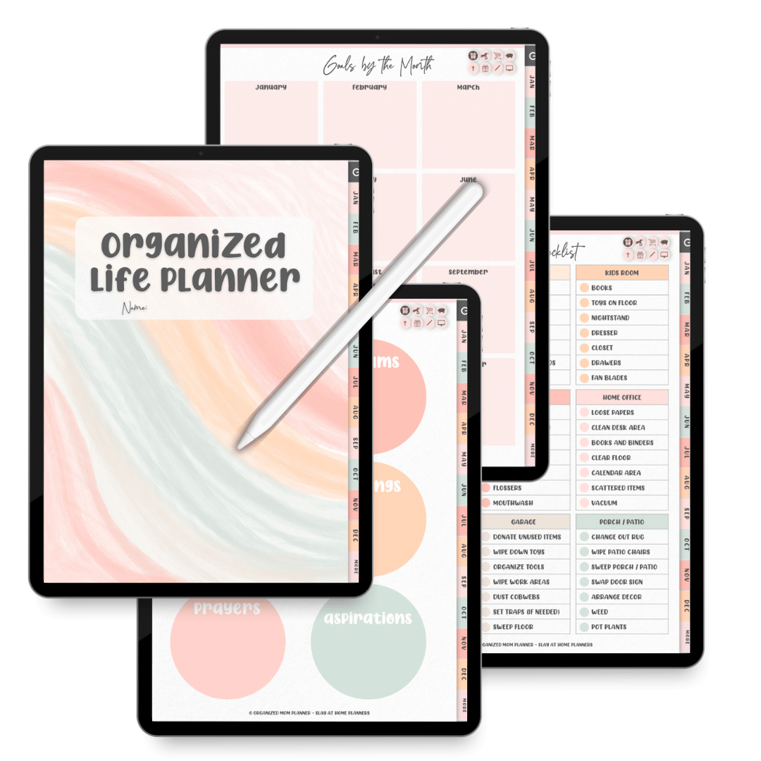 LIFE PLANNER mockups