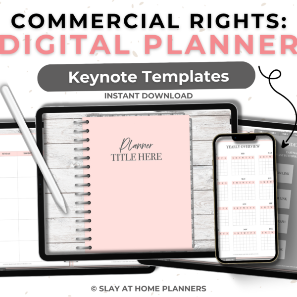 digital planner templates mockups 9
