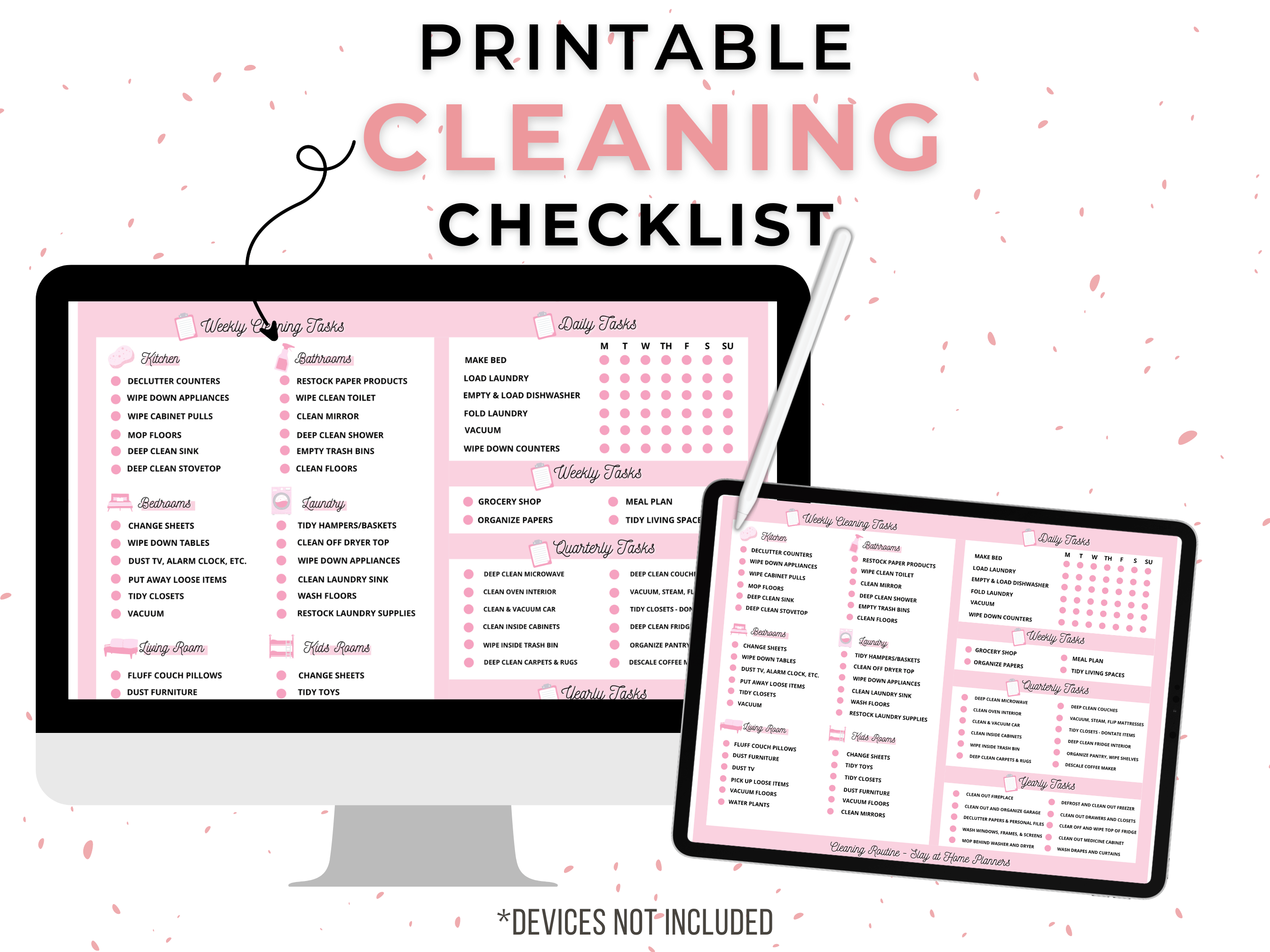 Cleaning Printable Bundle