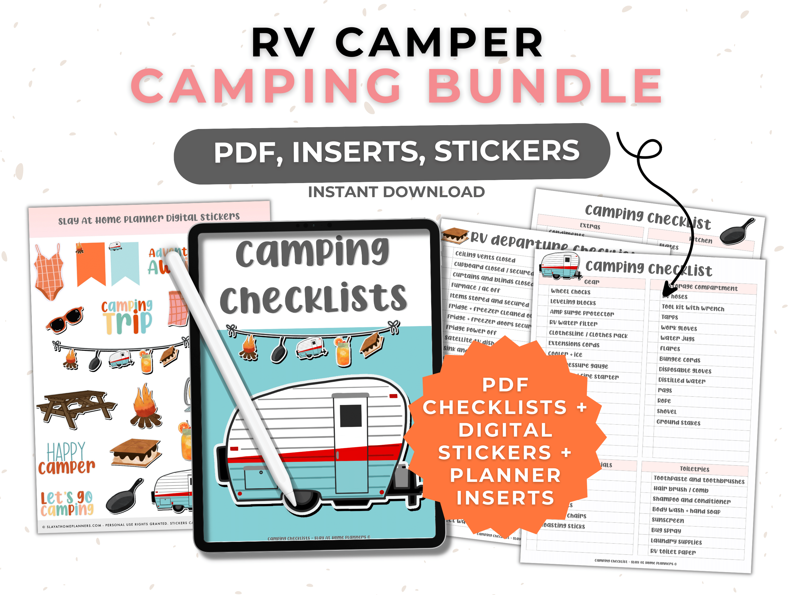 rv camping checklist mockup 1