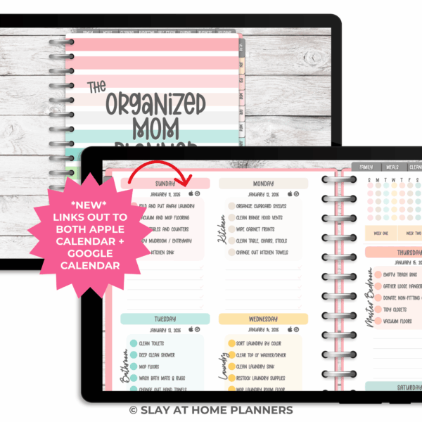 Midyear Organized Mom Planner 26-27