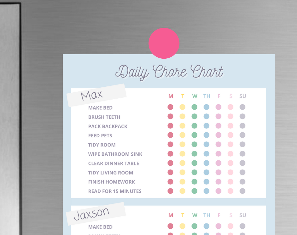 Daily Routine Chore Chart For Kids featured image (1)